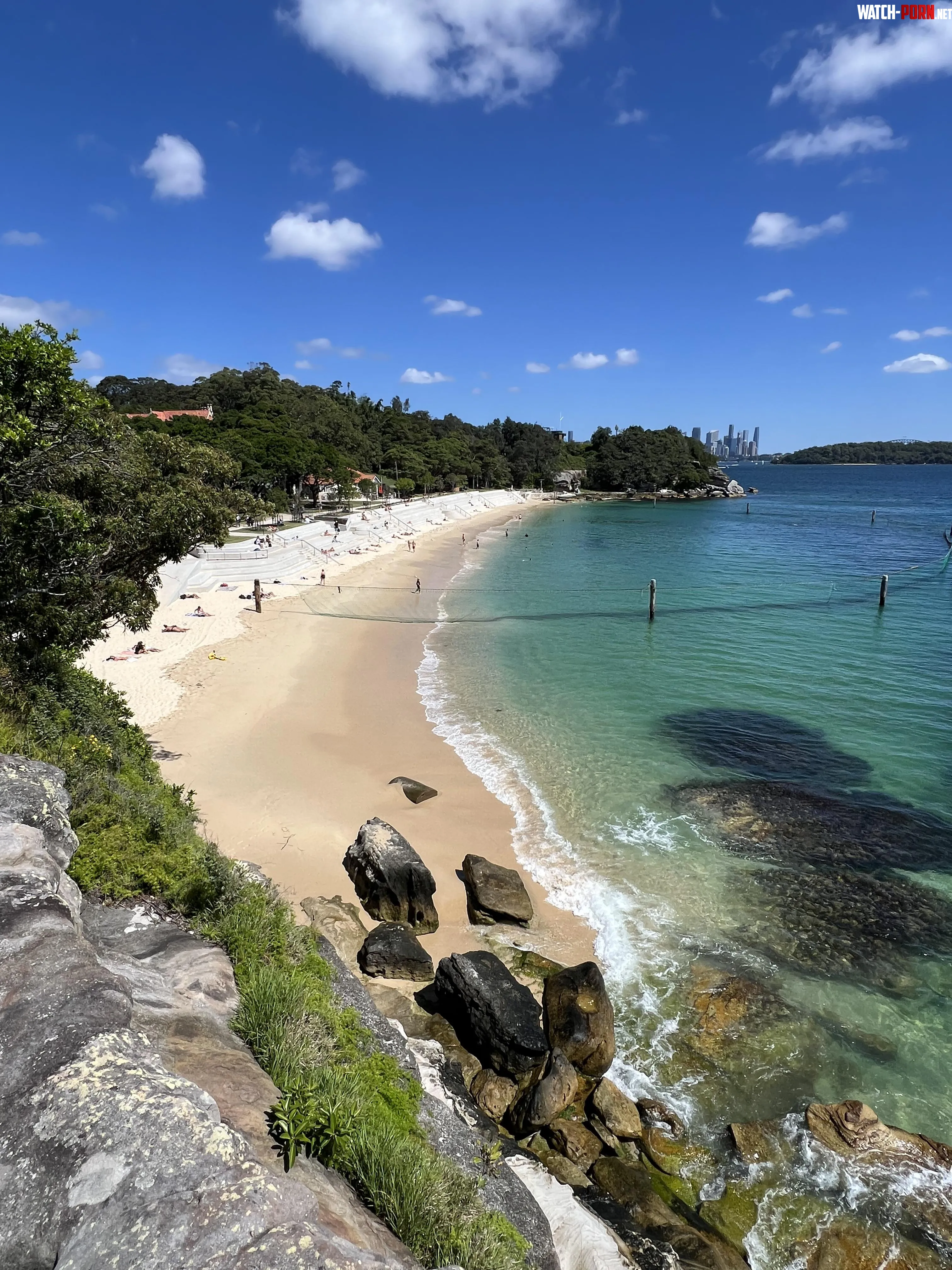 Shark Beach Sydney by speakteeth