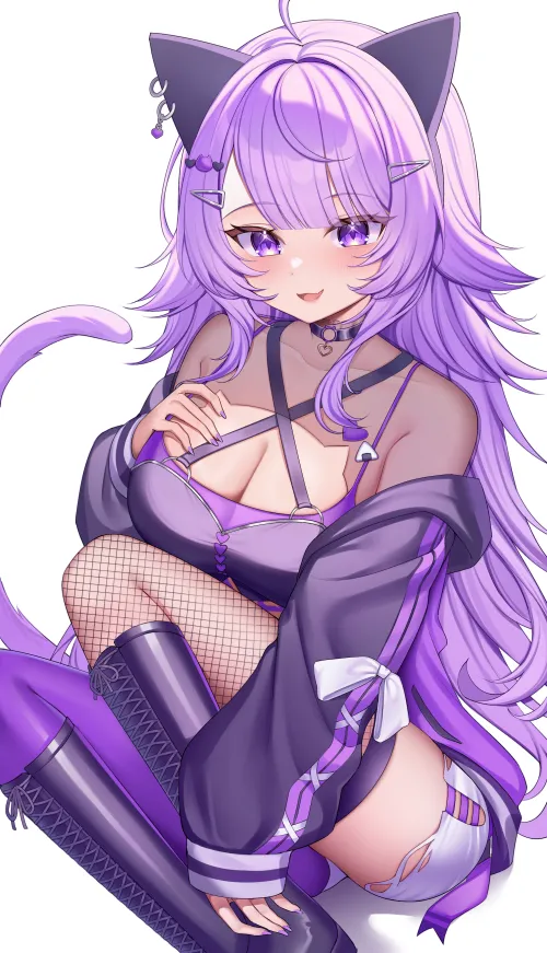 Thumbnail Exploring the World of Nekomata Okayu from Hololive by CheetahSperm18