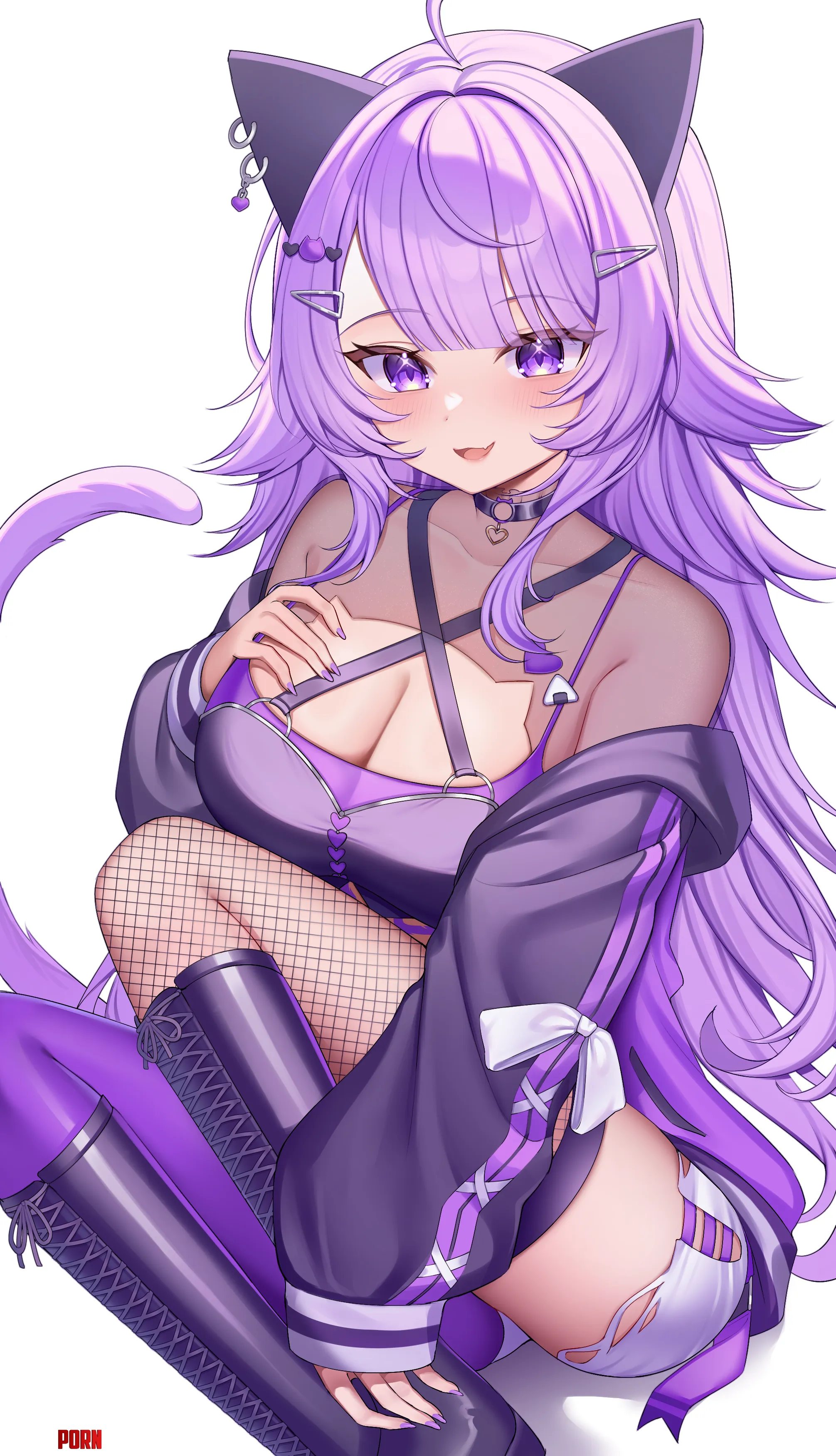 Nekomata Okayu Hololive by CheetahSperm18