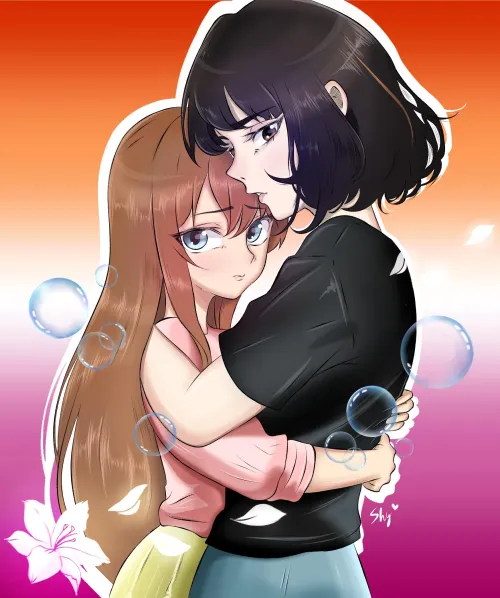 Thumbnail Hatsumi e Akane Original: Engaging Yuri Story by SherbertAble934