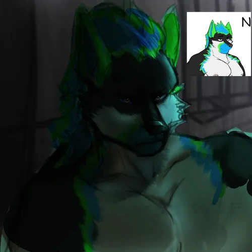 Thumbnail Artwork of Someone Else's OC by Akonnii in the Furry Category