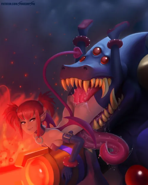Thumbnail Encounter with Rifle Demon and Etna in Disgaea by EnigmusPrime - MonsterMen