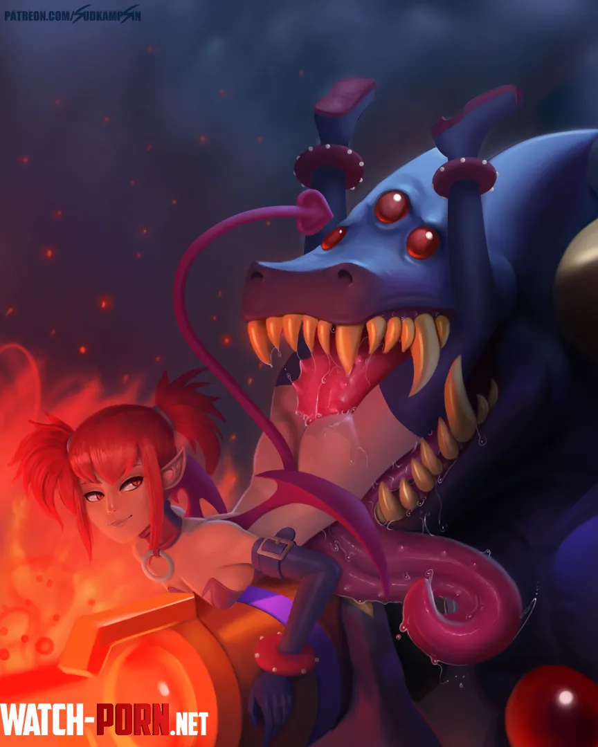 Rifle demon and Etna Sudkampsin Disgaea by EnigmusPrime