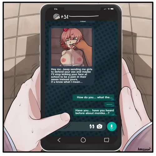 Thumbnail Decoding MC Applesoda in Doki Doki Literature Club
