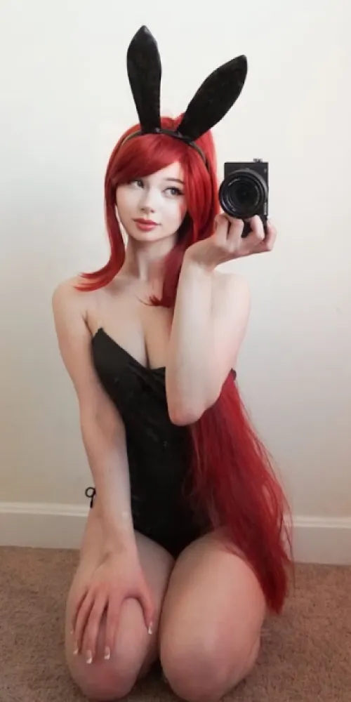 Thumbnail Cosplay Delight: Exploring Bunny Erza's World with valkcy | BunnyGirls