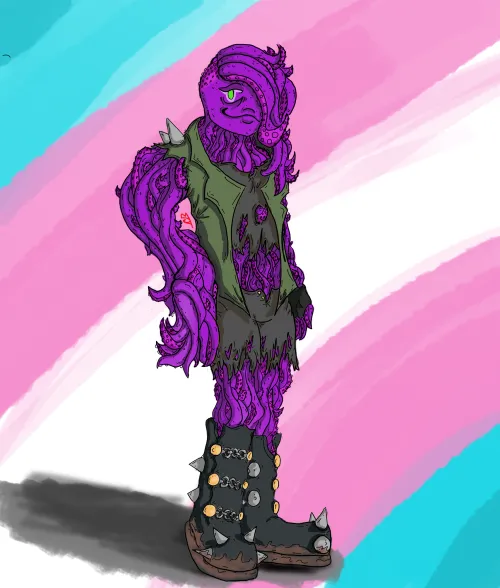 Thumbnail Tentacle OC for a Friend: Clockwork_Orc's Furry Art
