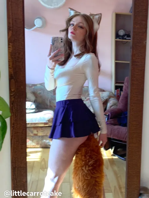 Thumbnail F18 Miniskirt Perfection Unveiled | ThatLittleCarrotCake