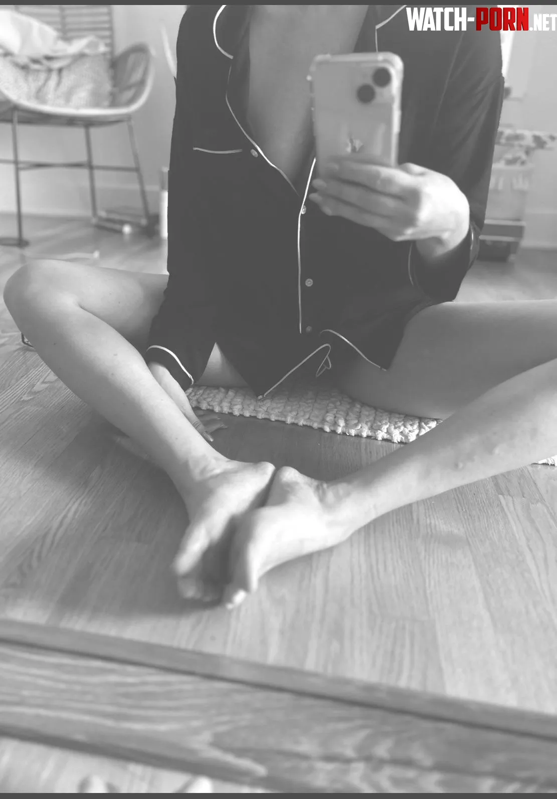 Dirty mirror dirtier feet by targetmom82