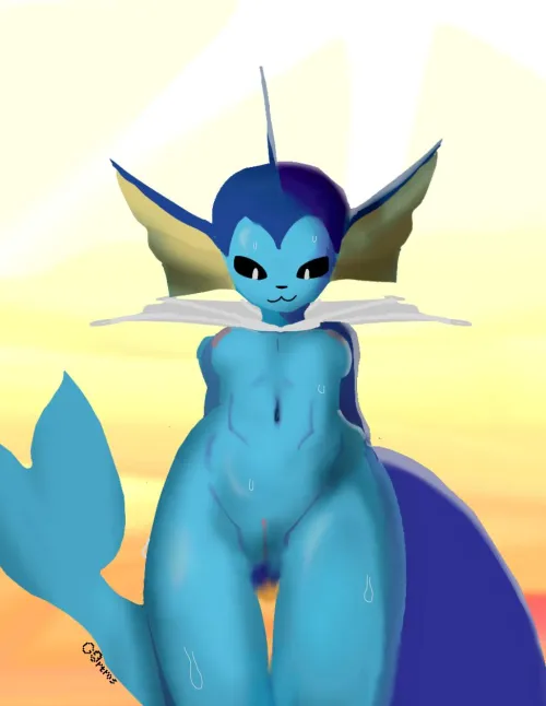 Thumbnail PokePorn: Sunny Day Vaporeon Creation | GOrtros