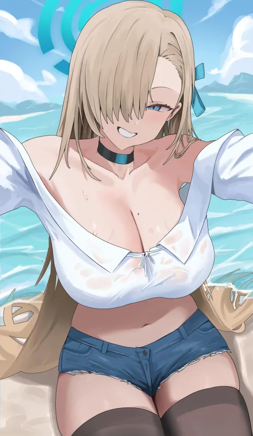 Thumbnail Asuna Blue Archive Character Exploration by Lovelycuttte | BigAnimeTiddies