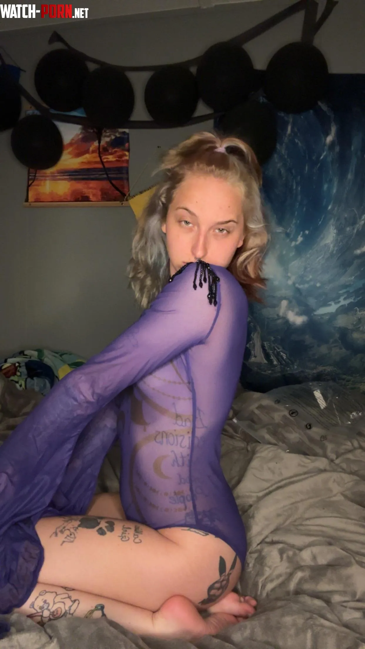 pretty in purple by lunaatic69