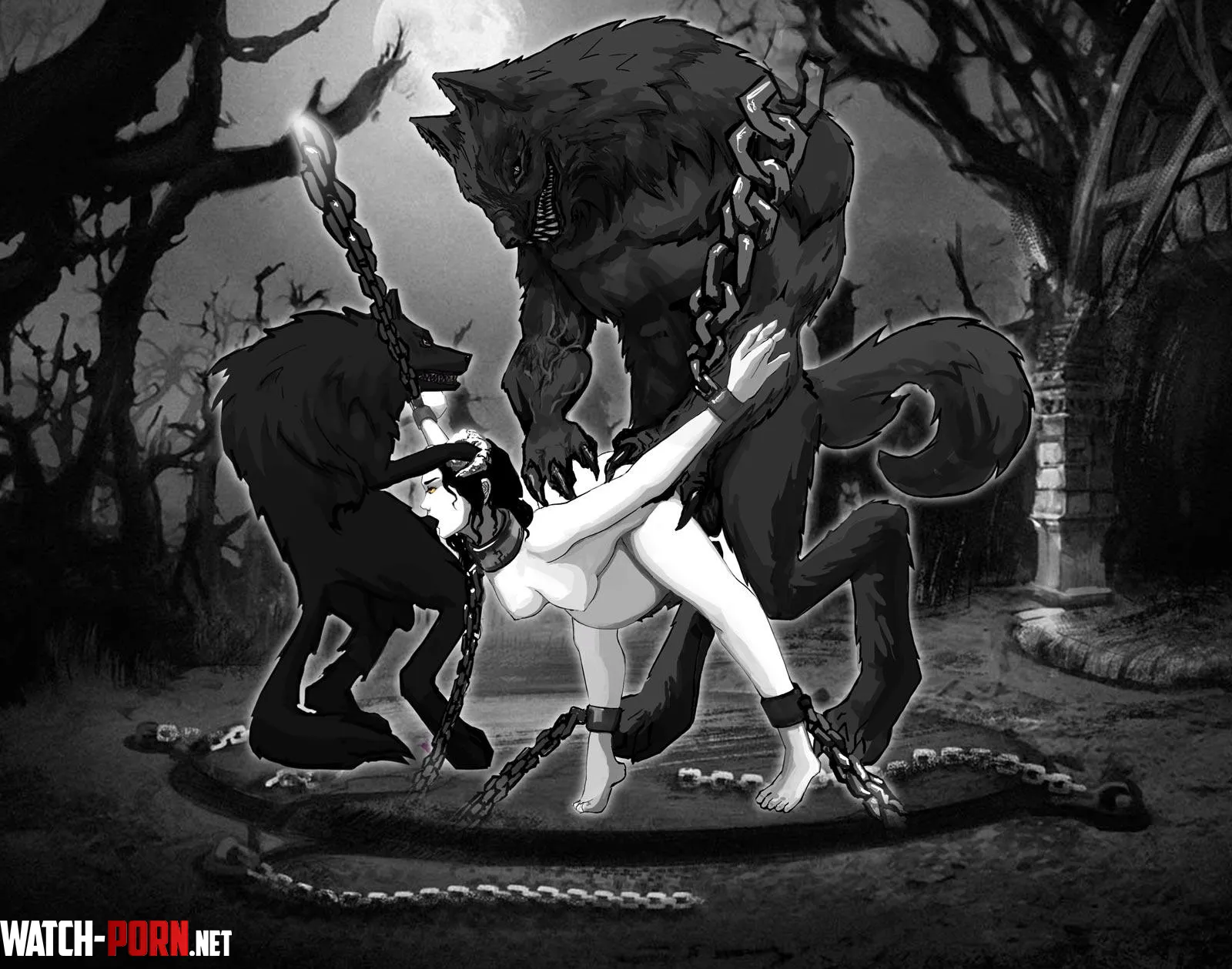 Bred by the pack Transylvania The EroticHorror Adventure XFiction Game by VincentValensky