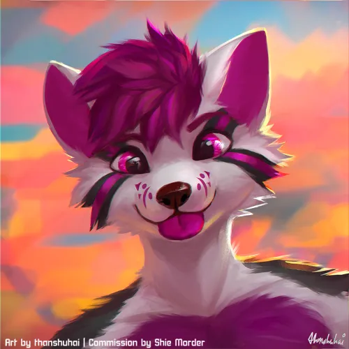 Thumbnail Blep Art Delight: Unveiling thanshuhai's Furry Creations