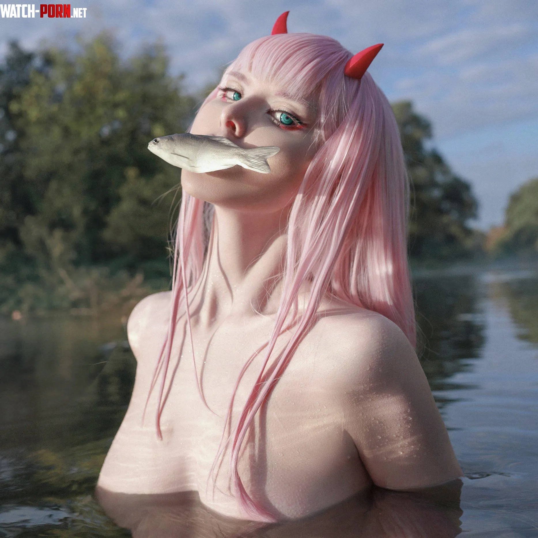 Zero Two by me by _vinnegal