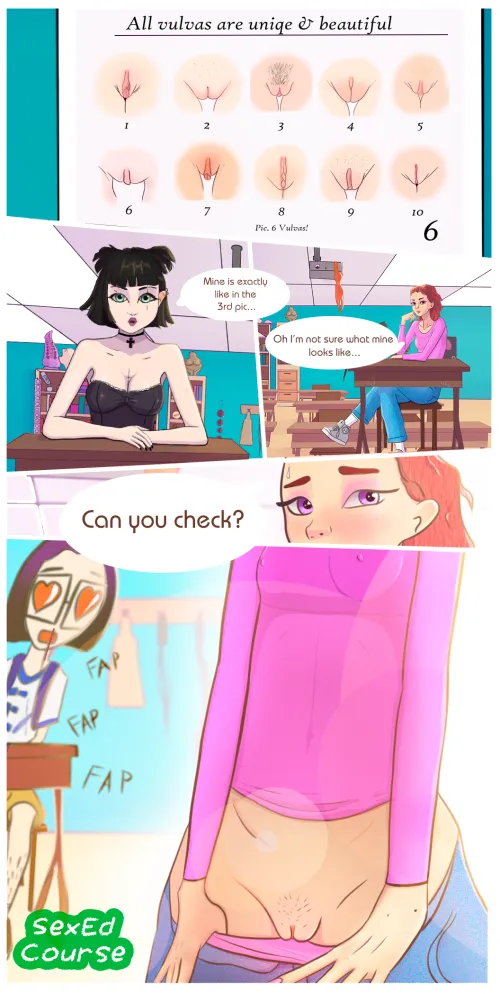 Thumbnail Stacy's Sex Ed: almond_raf's Naughty Lesson in rule34