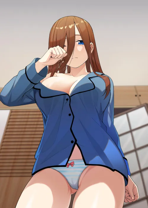 Thumbnail Morning Miku Kosmos B: A_MASSIVE_PERVERT's Quintessential Quintuplets Feature | Category: pantsu