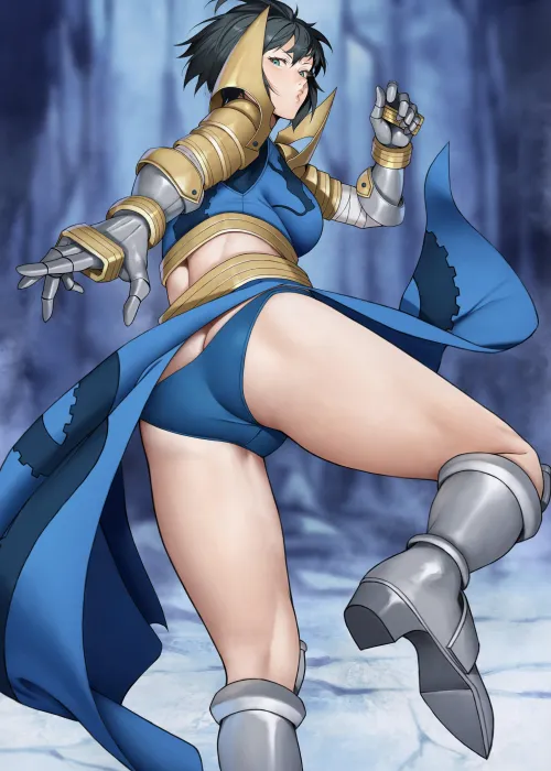 Thumbnail Seo Jiwoo's Thighs: Silent_Steak_9540 Captivates in rule34
