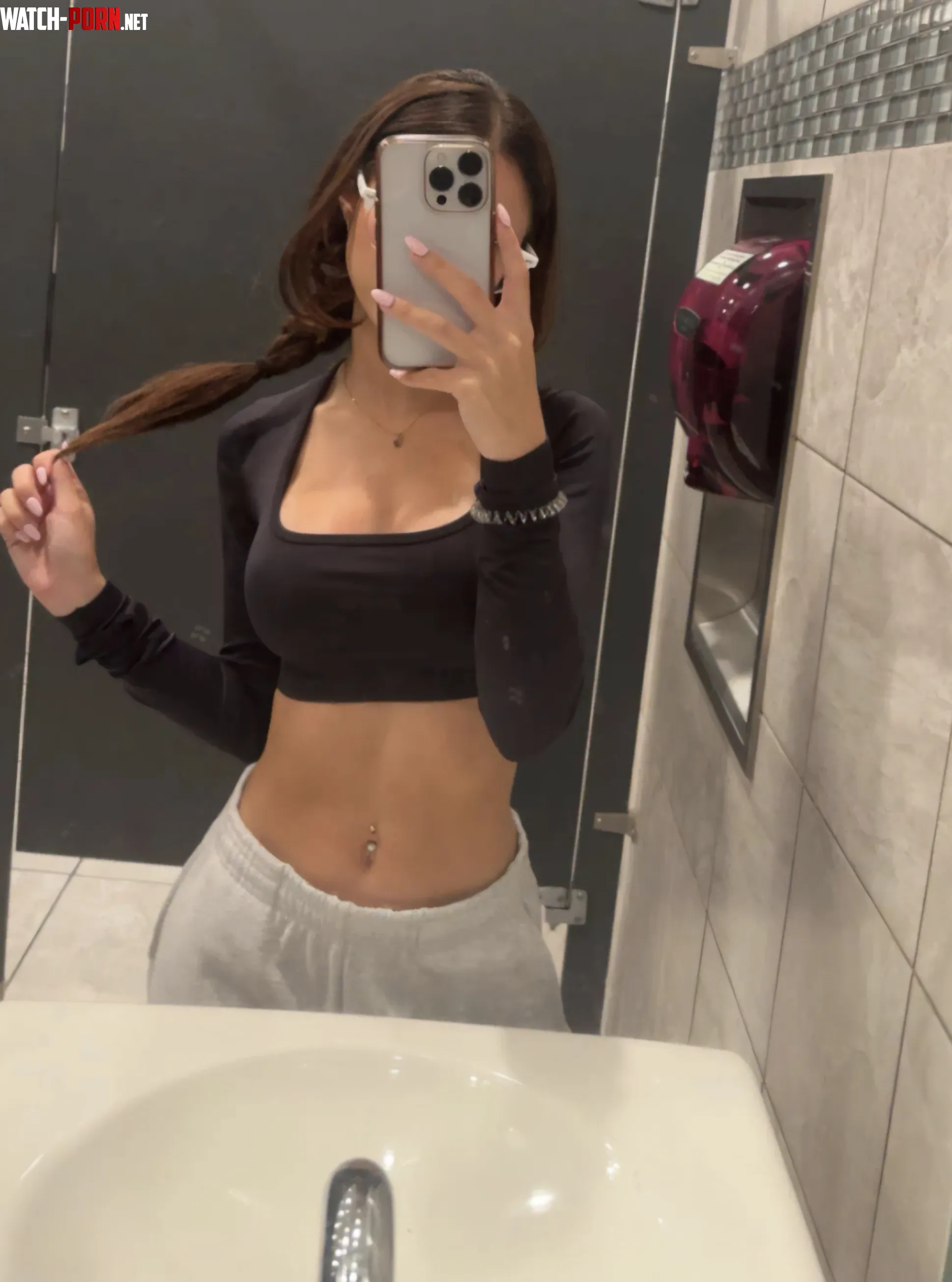 Showing Off My CropTop by Mimi__G07