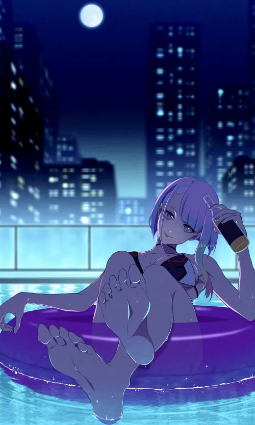 Thumbnail ladylavaender Presents: Lucy Cyberpunk Edgerunners | ecchi