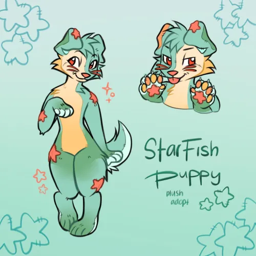 Thumbnail Starfish Puppy: Discover Cuteness in the Furry Realm by Agreeable-Citron-389