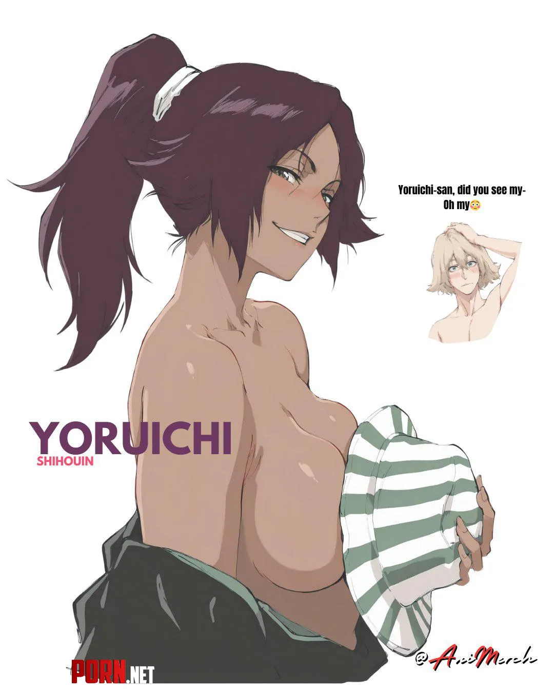 Yoruichi boob trend by Silent_Steak_9540