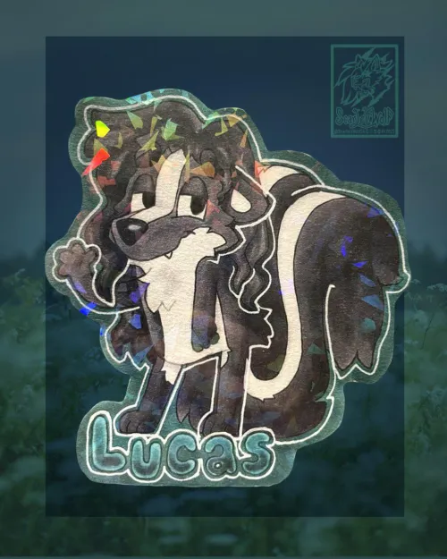 Thumbnail Meet the Sleepy Skunk: A Furry Character by scarlettwolf24