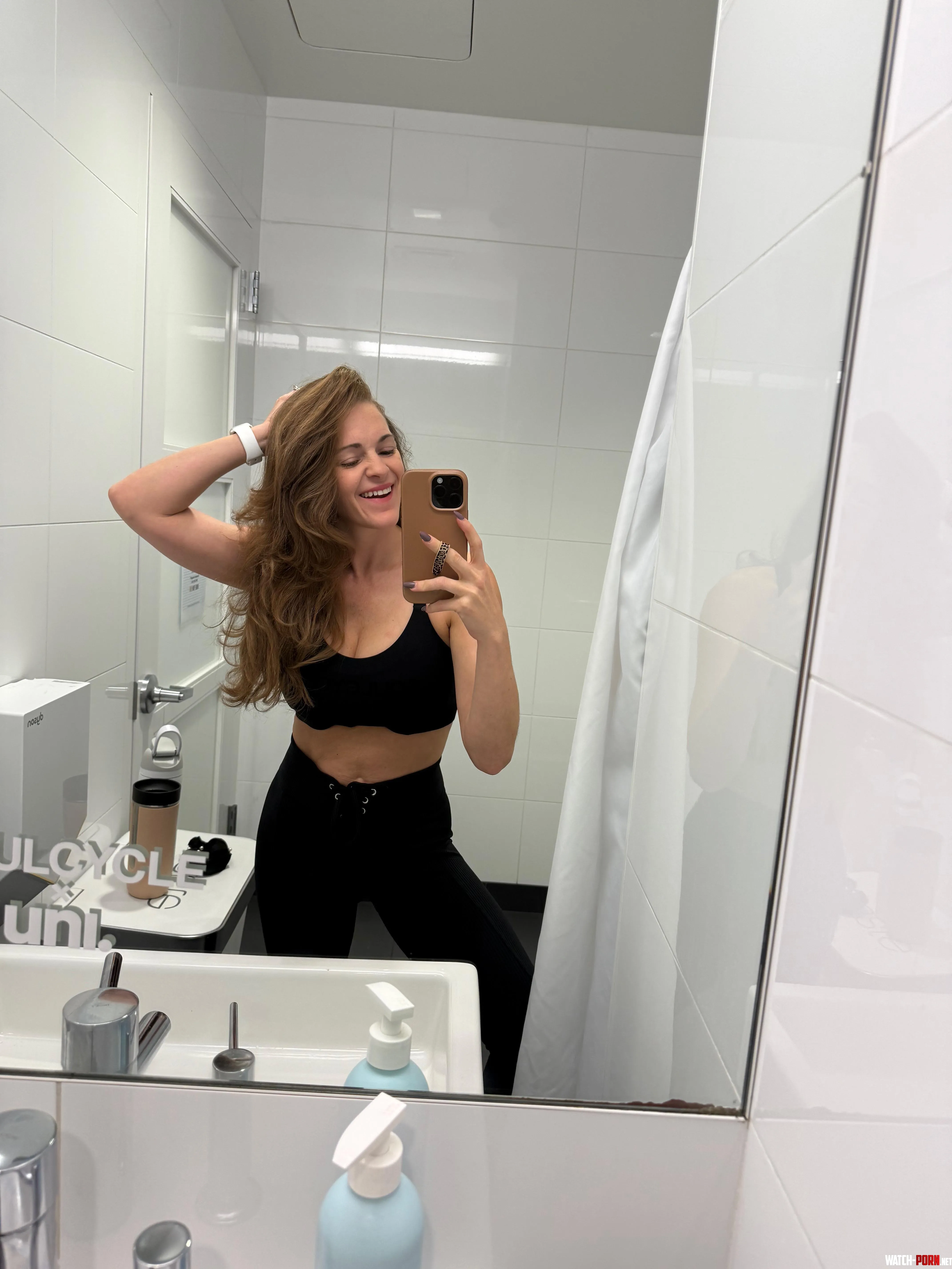 Happy at the gym by Cabeachwife