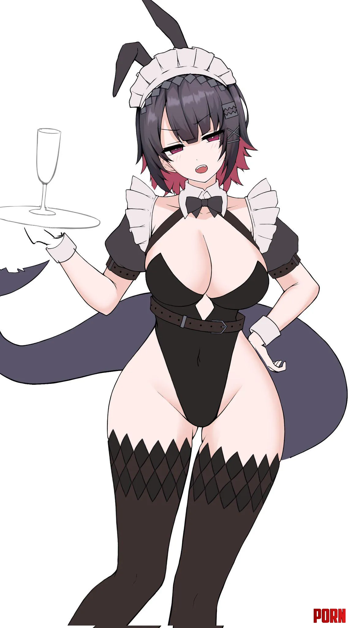 Waitress Bunny Ellen Zenless Zone Zero by Lovelycuttte