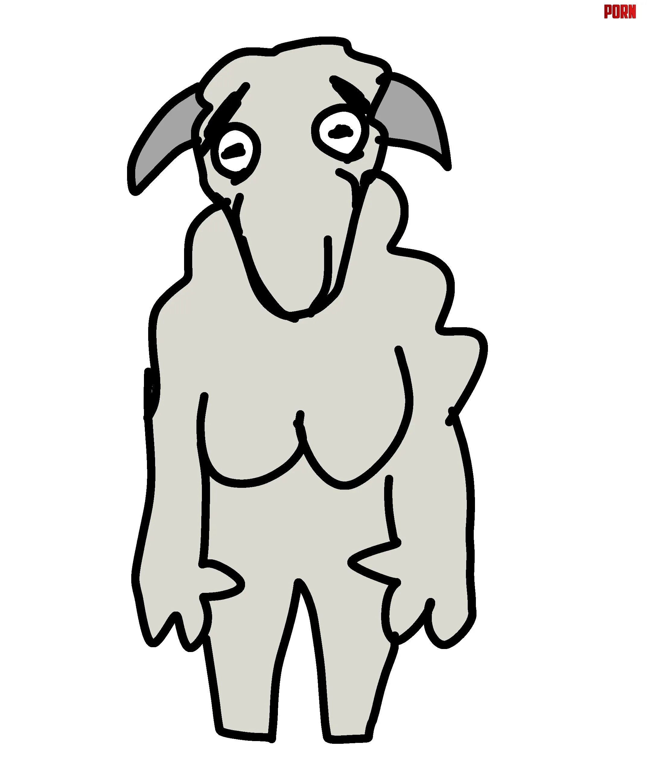 my gf has been comparatively enthusiastic about the idea of me being a sheep so i drew this sheep lady baahh by petermobeter
