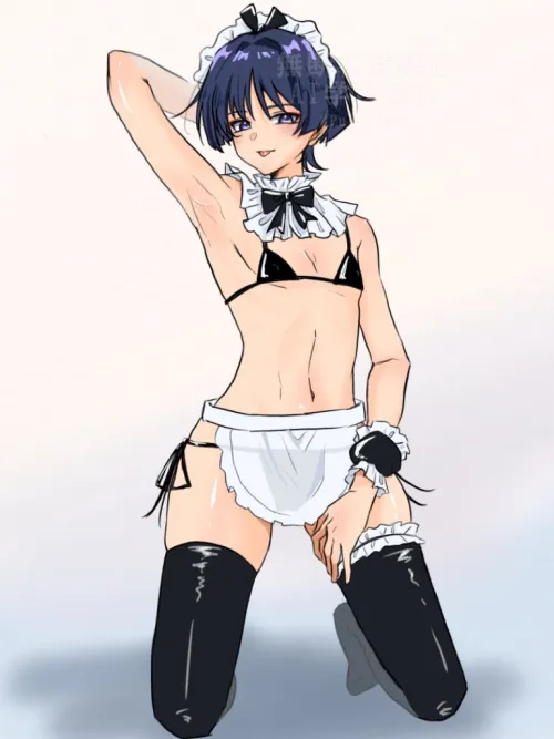 Thumbnail Bikini Maid Wanderer Art by pedoro_pedoro | CuteTraps