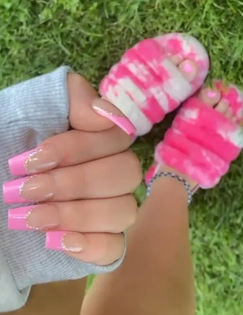 Thumbnail Pretty in Pink: Delicate Display by Next_Twist4337 | nailFetish