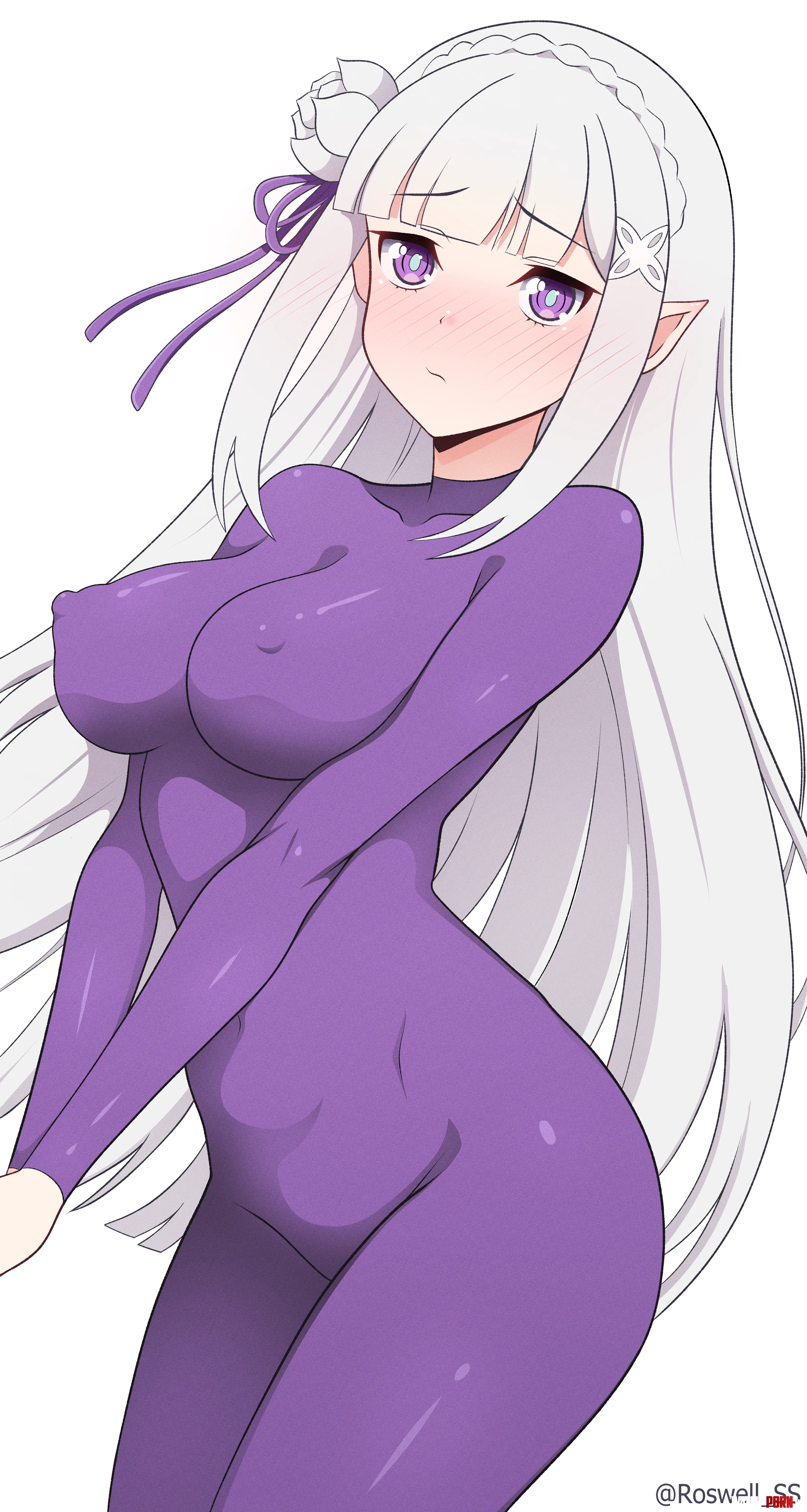 Emilias Skintight Bodysuit ReZero by Csxc