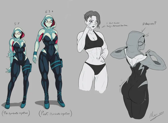 Thumbnail Symbiote Bonding Revealed: Tactics by I_Am_Nioh in Fitdrawngirls