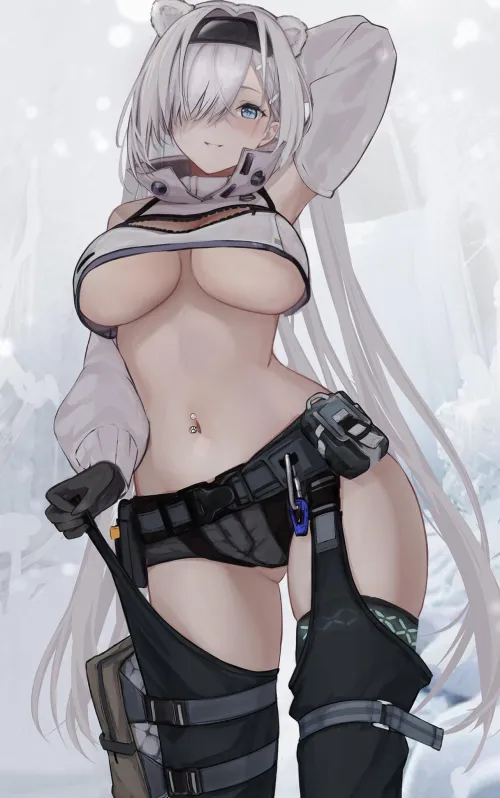 Thumbnail Aurora's Alluring Underboob and Midriff | marxsander2016 | Ecchi Category