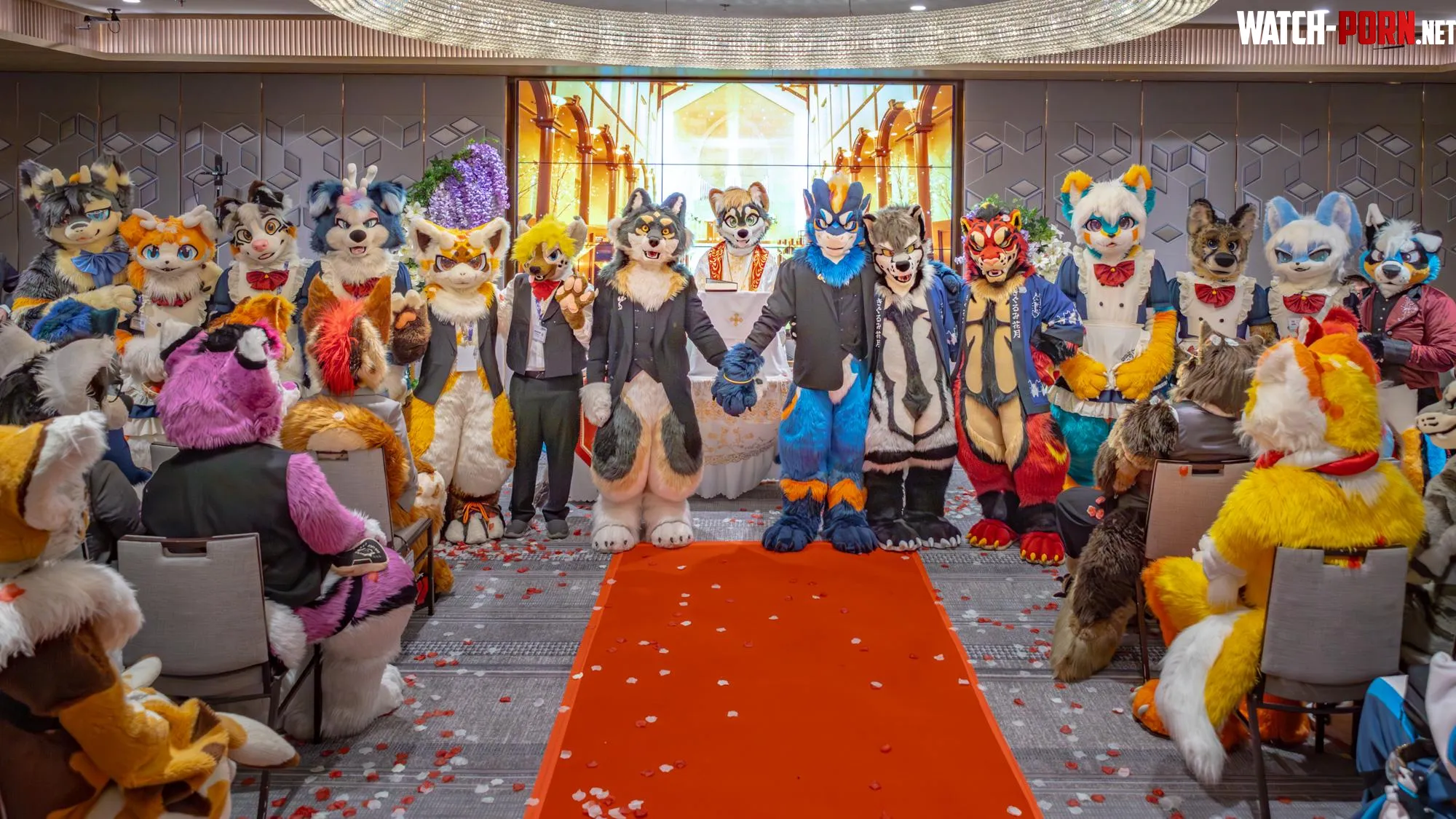 We just got married in full fursuit  by teryxc
