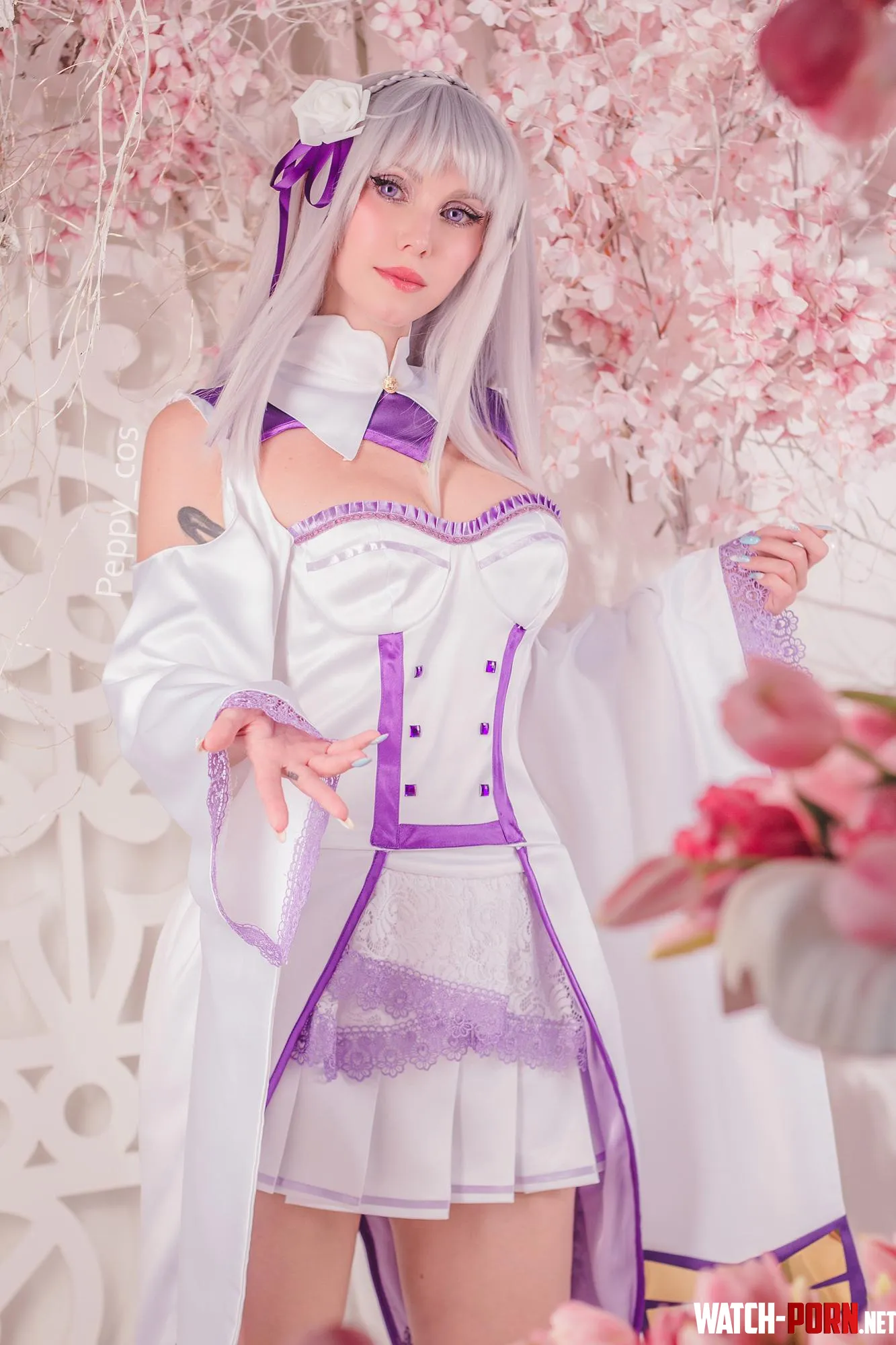 Emilia from re Zero by Peppycos by peppy_cos