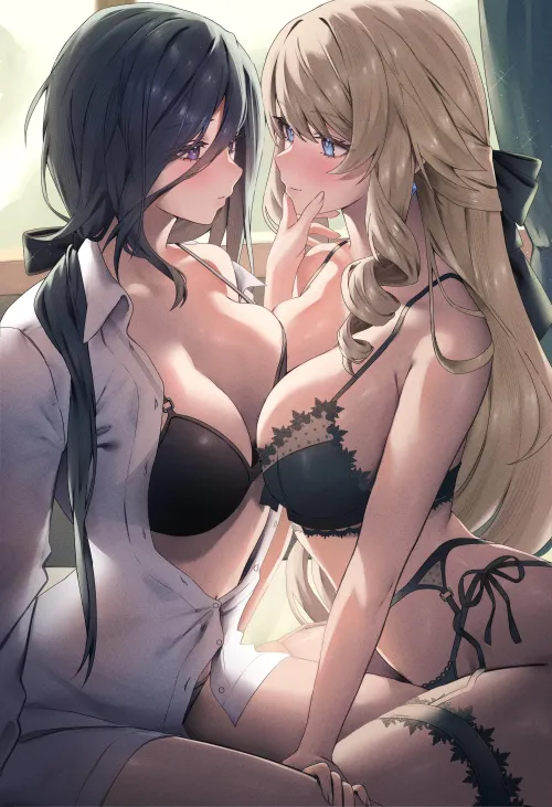 Thumbnail Vitaminechan Presents Clorinde & Navia: A Must-See in Ecchi