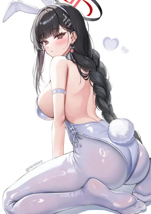 Thumbnail Bunny Rio Blue Archive: A Unique Perspective on Thighdeology by CheetahSperm18
