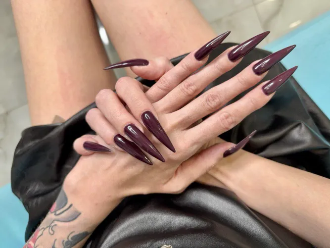 Thumbnail JuliaDomaina's Showcase: Today's Long Nails | nailFetish
