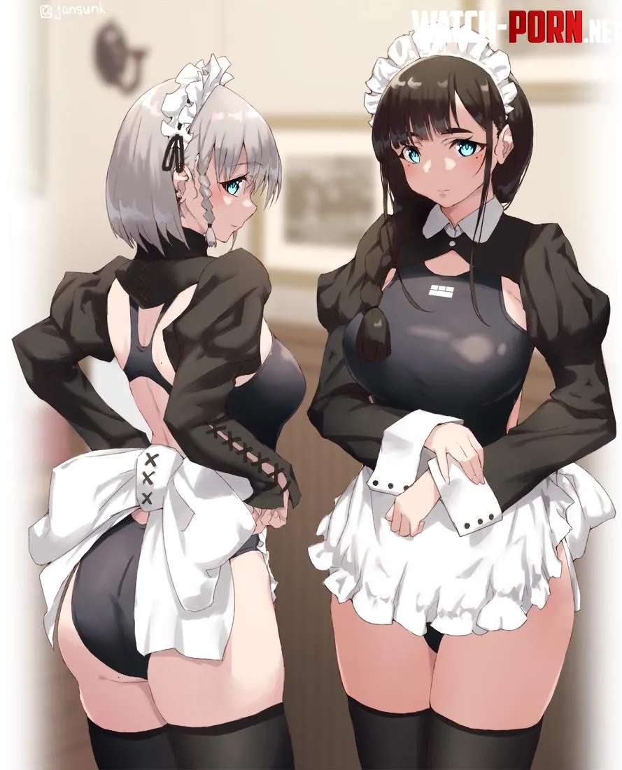 Swimming Maids Original by A_MASSIVE_PERVERT