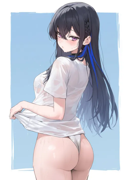 Thumbnail Soaked Shirt: CheetahSperm18's Steamy AnimeBooty Snapshot