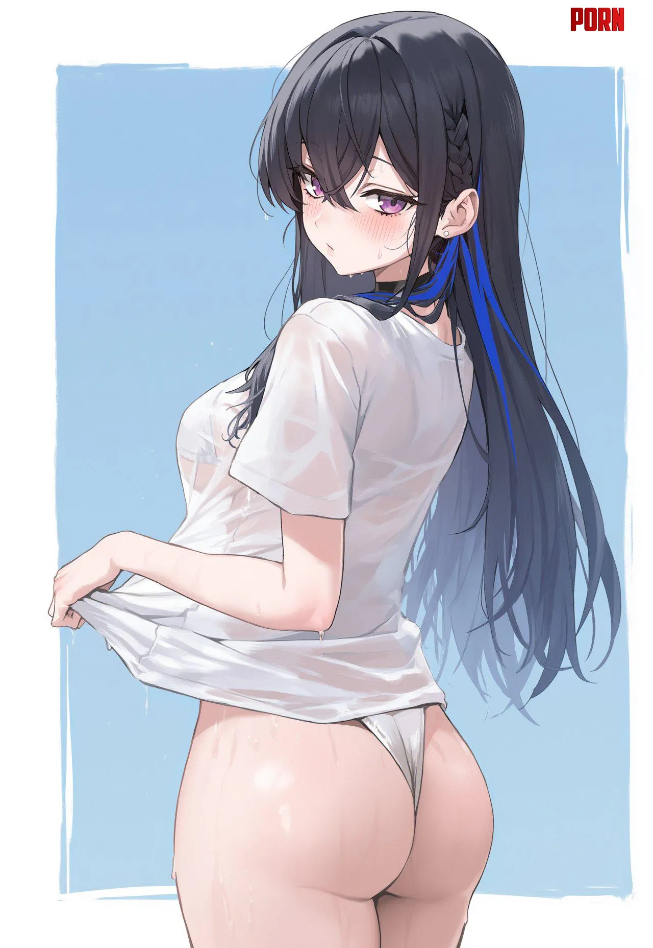Soaked Shirt by CheetahSperm18