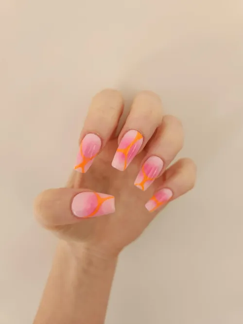 Thumbnail Nail Fetish Delight: Alt_Goddess_X's Pink Short Beauty | nailFetish