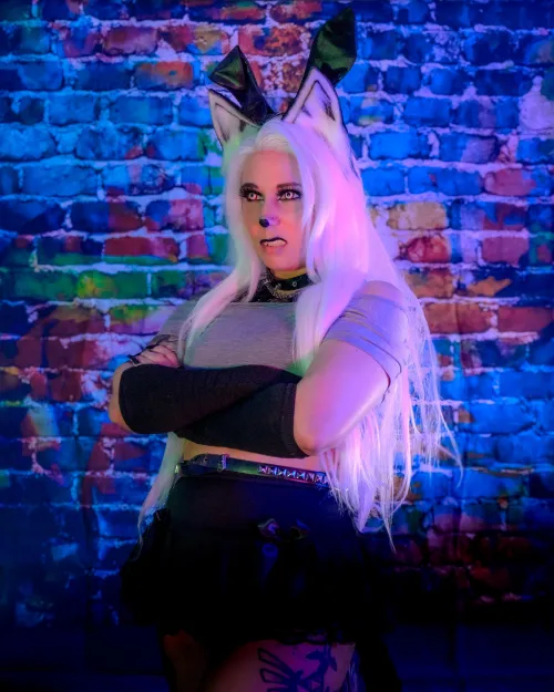 Thumbnail Bunny Girls: Loona from Helluva Boss Easter Cosplay | BrooklynBonez