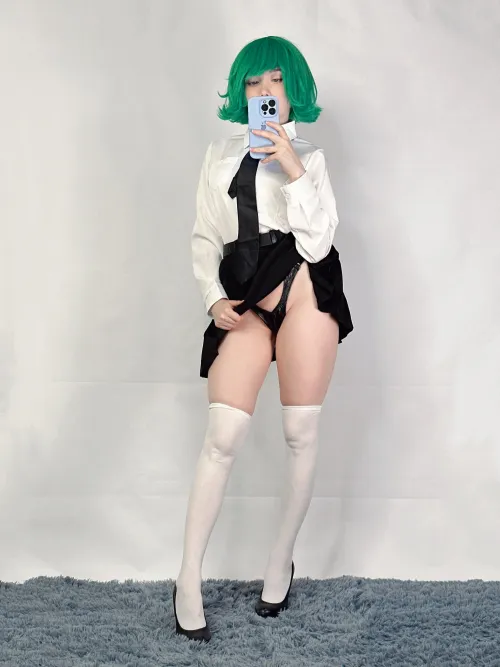 Thumbnail Tatsumaki Cosplay by Tanukityan | Tanuki_Tyan | CosplayLewd