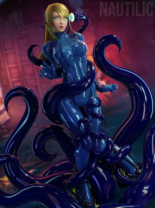 Thumbnail Hypno Tenta Samus: Nautilic Metroid by ObviousP98 | HypnoHentai