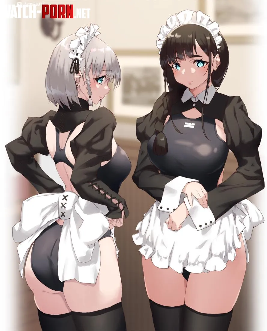 Swimming Maids Original by A_MASSIVE_PERVERT
