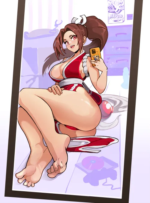 Thumbnail Mai Shiranui Artistry by kupdoodles | thick_hentai