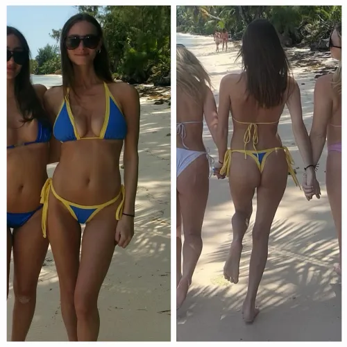 Thumbnail Front and Back Views in Trendy Bikinis by boncock