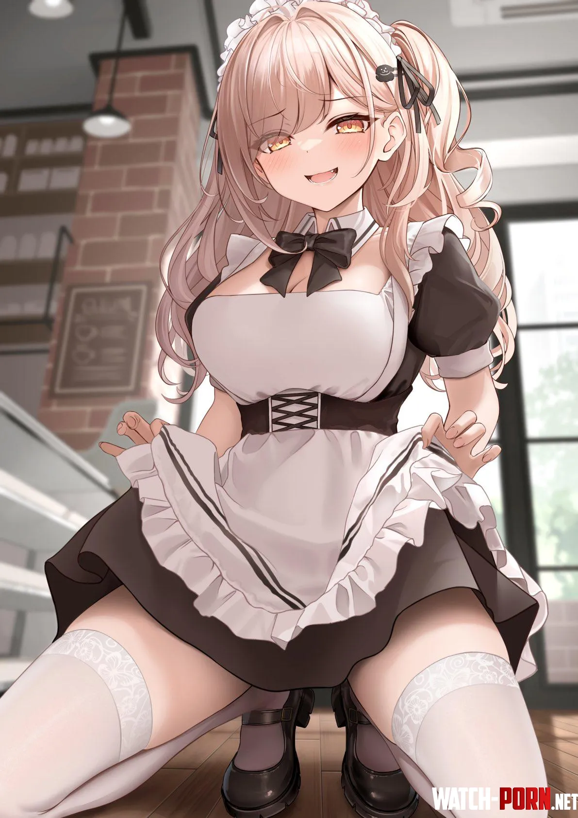 Maid On Duty Original curlQ by kitten_bb-